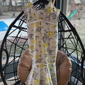 Beautiful floral mermaid flair sundress.